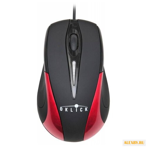 Мышь Oklick 235 M Black-Red USB