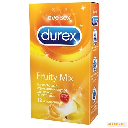 Презервативы Durex Fruity Mix