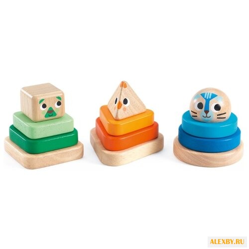 Пирамидка DJECO Животные