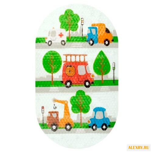 Коврик для ванной Valiant Машинки