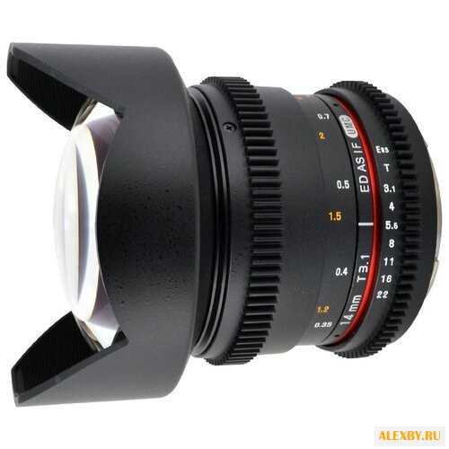 Объектив Samyang 14mm T3.1 ED