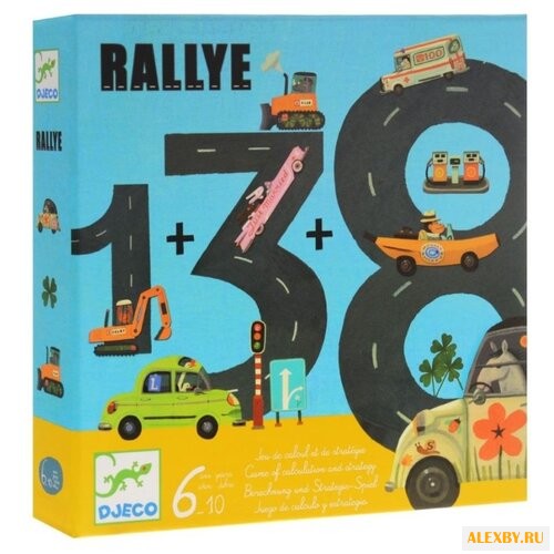 Настольная игра DJECO Ралли