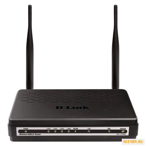 Wi-Fi роутер D-link DSL-2750U