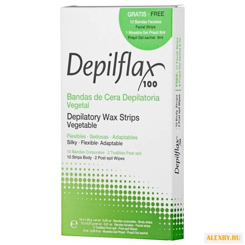Depilflax Восковые полоски