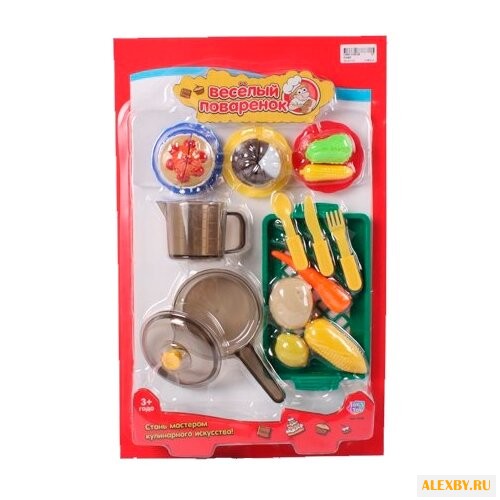 Набор продуктов с посудой Play