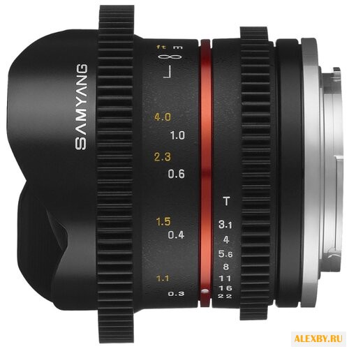 Объектив Samyang 8mm T3.1