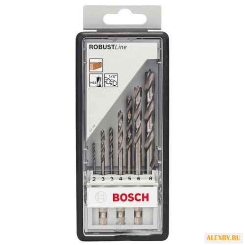Набор сверл BOSCH Robust Line