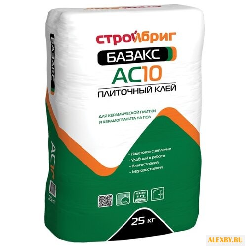 Клей Стройбриг Базакс АС10 25 кг