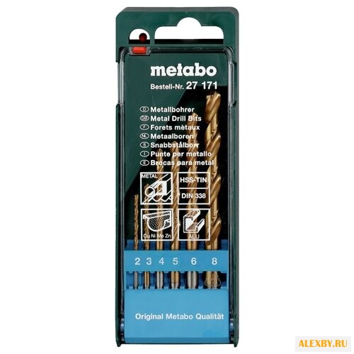 Набор сверл Metabo 627171000 6