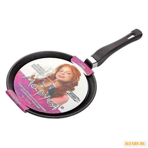 Сковорода блинная Маруся Мрамор