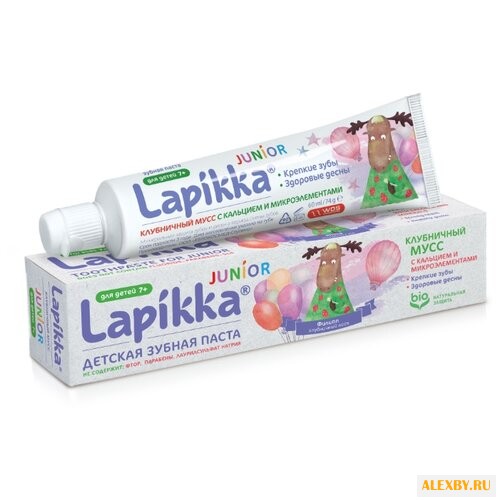 Зубная паста Lapikka Клубничный