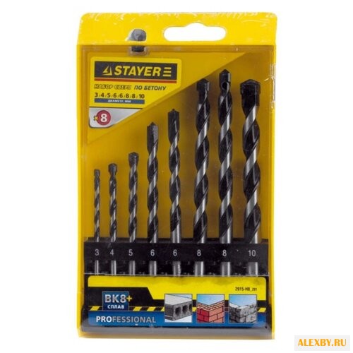 Набор сверл STAYER 2915-H8_z01