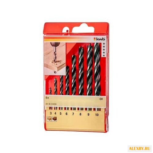 Набор сверл kwb 5141-00 CV