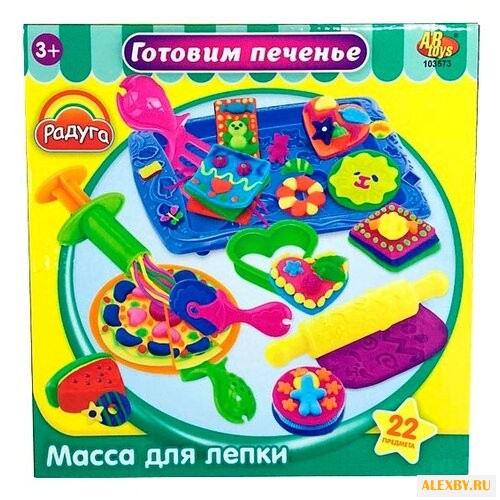 Масса для лепки ABtoys Радуга