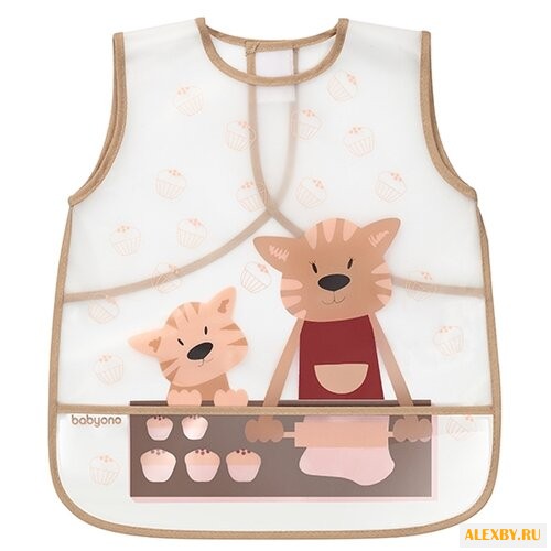 BabyOno Нагрудник - фартук 12 мес