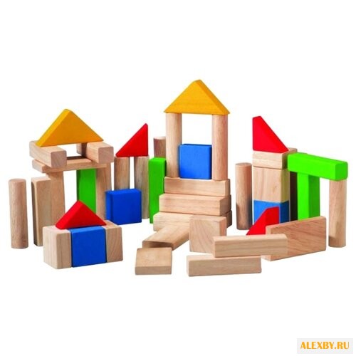Кубики PlanToys Блоки 5535