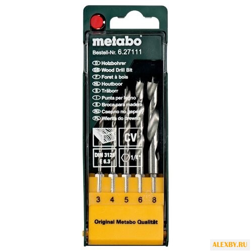 Набор сверл Metabo 627111000 5