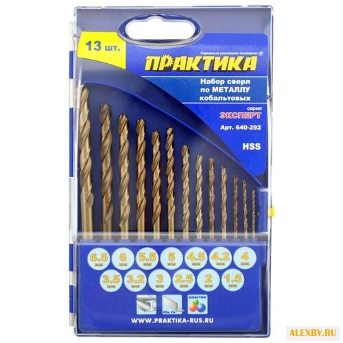 Набор сверл ПРАКТИКА Эксперт