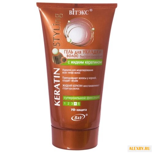 Витэкс Keratin Styling гель для