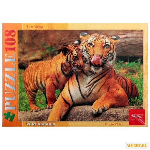 Пазл Hatber Wild animals