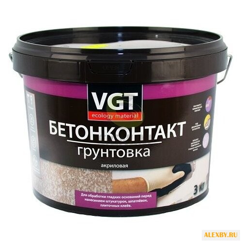 Грунтовка VGT бетонконтакт 3 кг