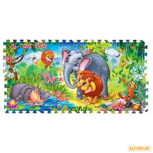 Коврик-пазл Играем вместе Мама