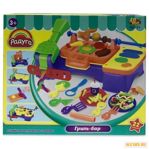 Масса для лепки ABtoys Радуга