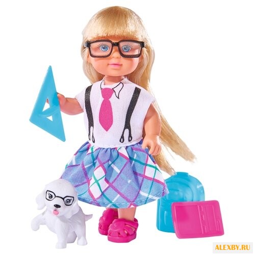 Кукла Simba Еви со школьными