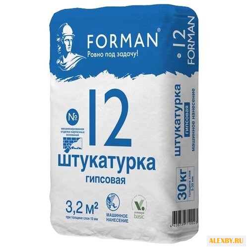 Штукатурка Forman гипсовая №12