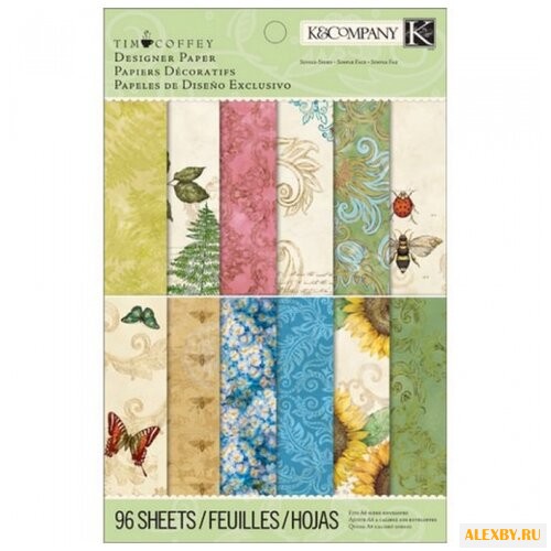 Бумага K&Company 16х25 см 96