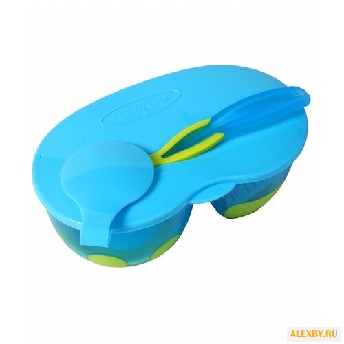 Тарелка BabyOno двухсекционная