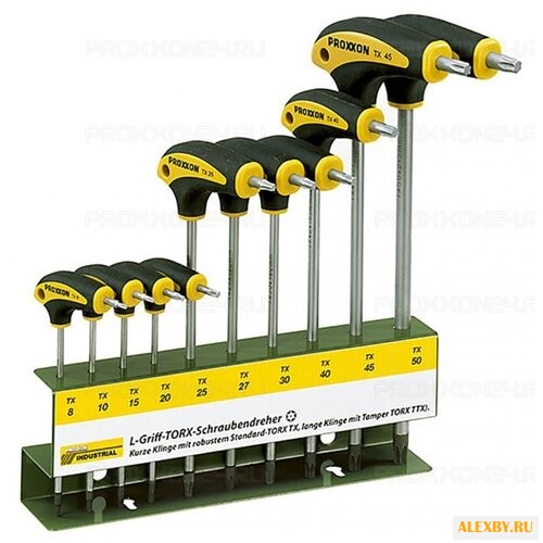 Набор имбусовых ключей Proxxon