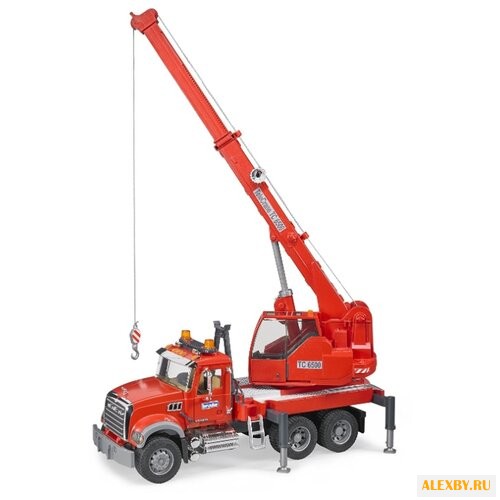 Автокран Bruder Mack 02-826 1:16