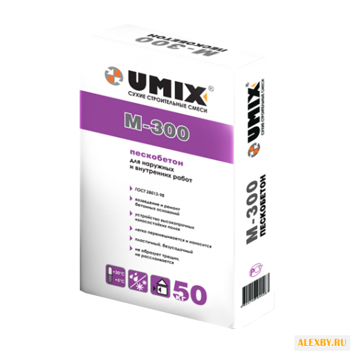 Пескобетон Umix М-300 50 кг
