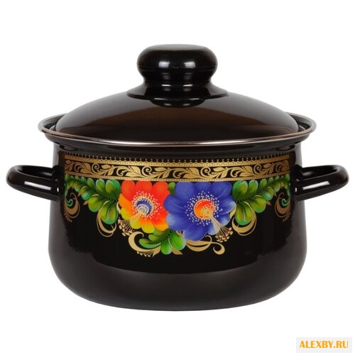 Кастрюля СтальЭмаль 1С45Я 2 л