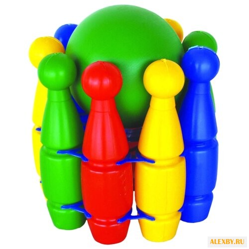 Набор Юг-пласт Кегли 9+1 8002