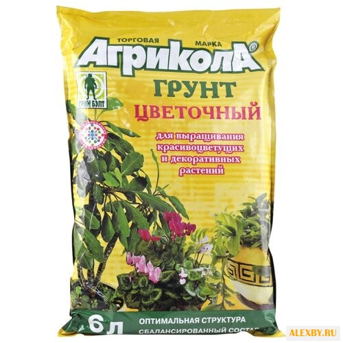 Грунт Агрикола цветочный 6 л.
