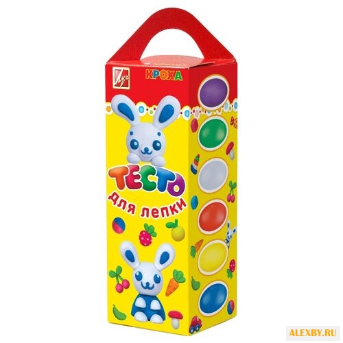 Масса для лепки Луч 6 цветов