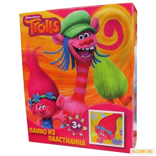 Пластилин CENTRUM Панно Тролли