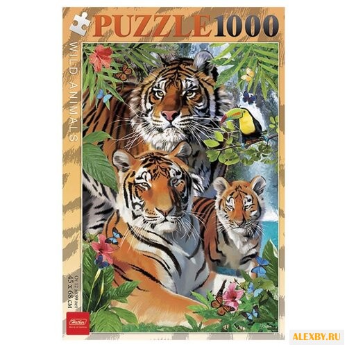 Пазл Hatber Wild animals