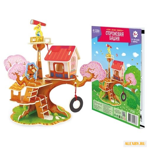 Пазл ГеоДом 3D Сторожевая башня
