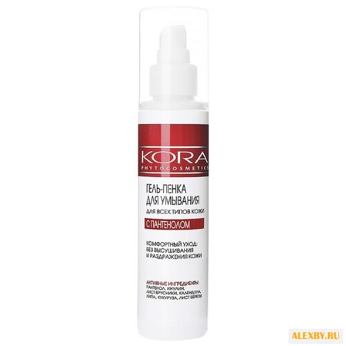 Kora гель-пенка для умывания