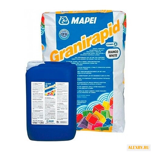 Клей Mapei Granirapid A+В 28 кг