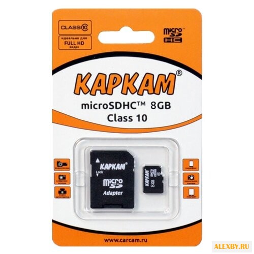 Карта памяти CARCAM microSDHC