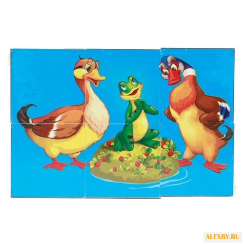 Кубики-пазлы Играем вместе