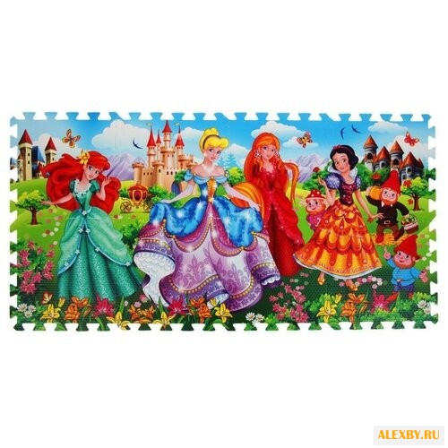 Коврик-пазл Играем вместе