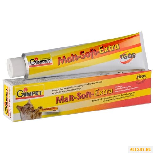Добавка в корм GimPet Malt-Soft