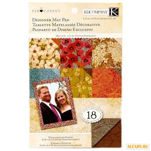 Бумага K&Company 12х17 см 18