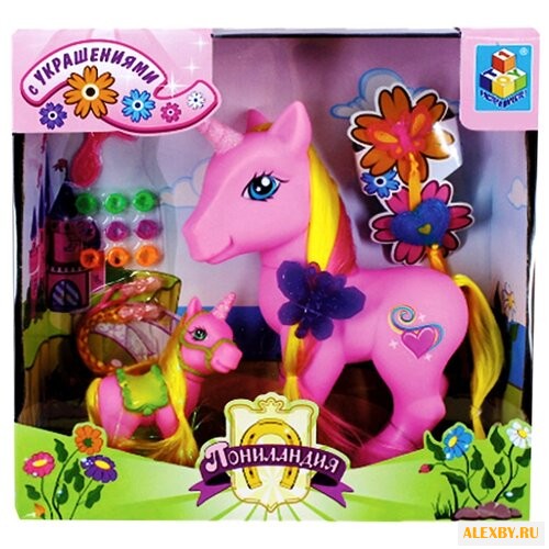 1 TOY единороги с украшениями