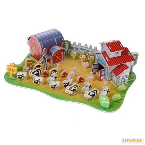 Пазл Zilipoo 3D Ранчо 589-N